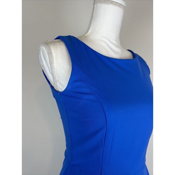 Cynthia Rowley Cobalt Royal Blue A-Line Dress Size 0 - Picture 5 of 11
